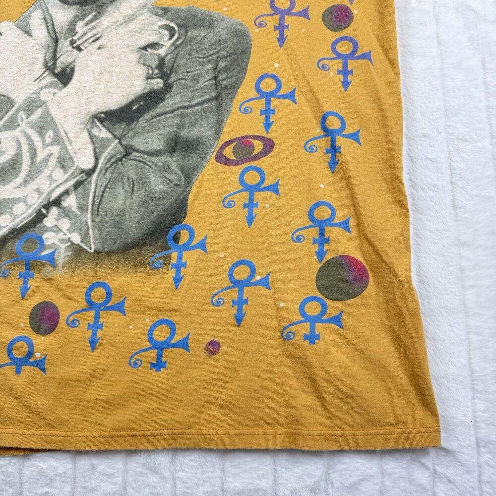 VTG 93 Brockum Prince All Over Print T-Shirt XL Band Rap Tee Single Stitch RARE - Picture 11 of 16